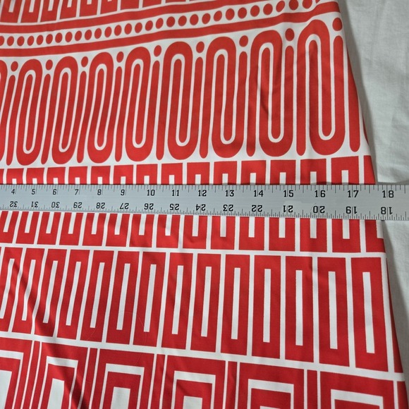 JUDE CONNALLY Dress‎  Geometric Ombra Orange/Red Summer Dress Size Small EUC - Picture 9 of 12